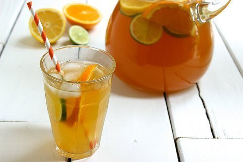Citrus Spiked Chai Sun Tea {Recipe ReDux}