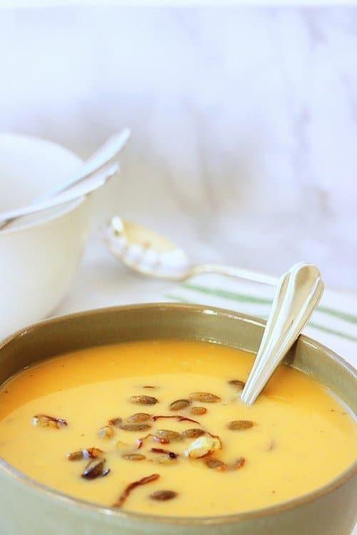 Butternut Squash and Green Apple Soup