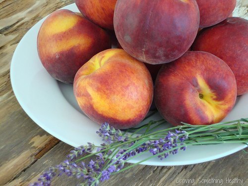 Peach Jam with Lavender and Honey