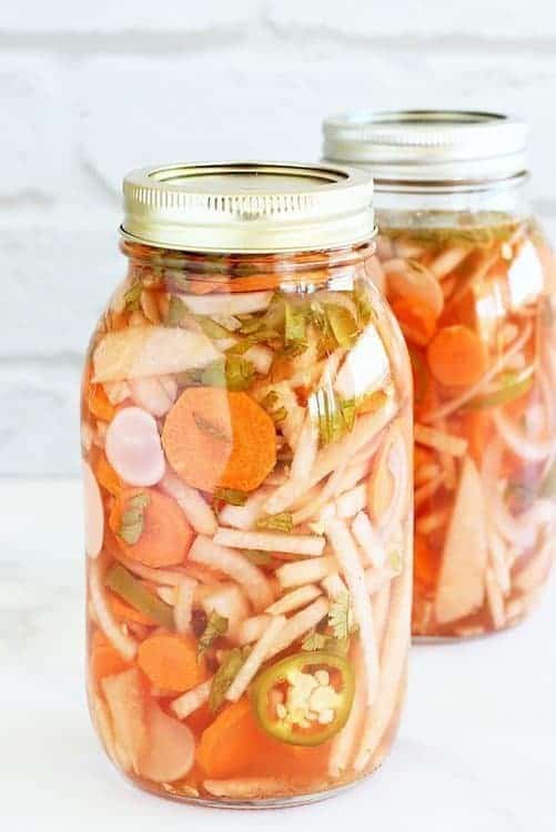 Mexican-Style Pickled Vegetables