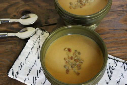 Curried Sweet Potato Bisque|Craving Something Healthy