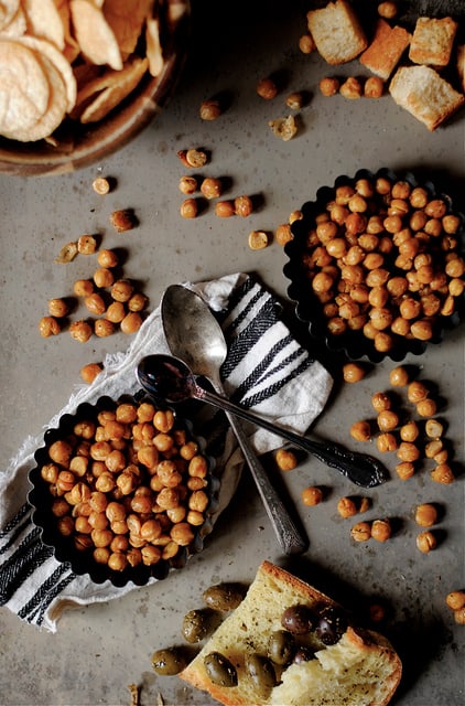 Spicy Oven Roasted Chickpeas|How to Simplify