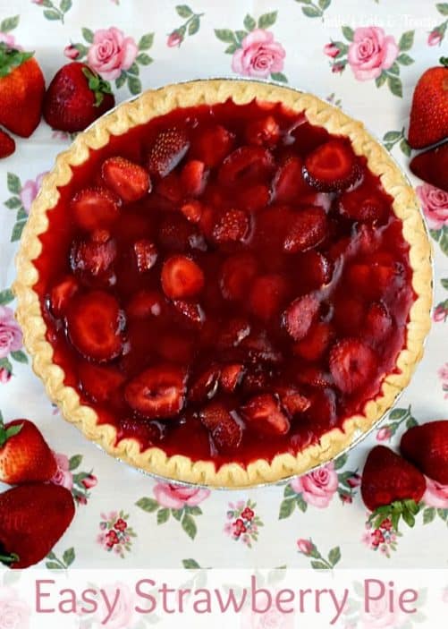 Easy Strawberry Pie|Julie's Eats and Treats