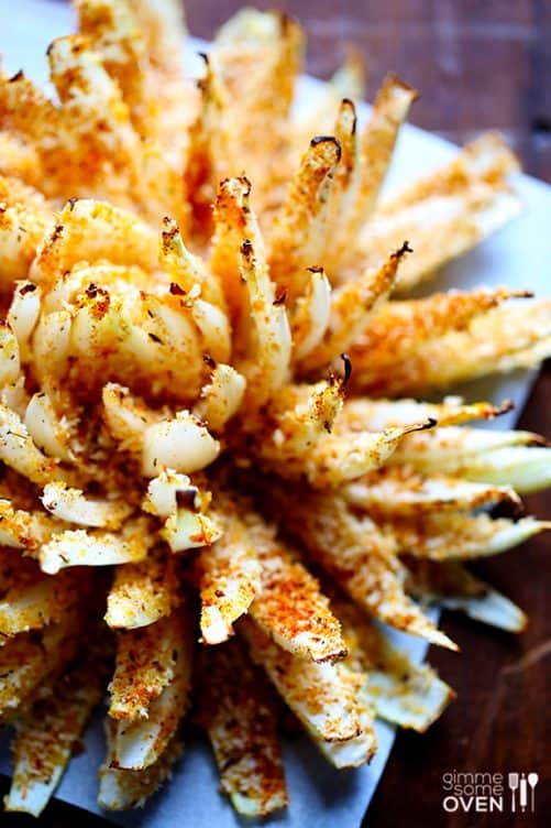 Baked Blooming Onion|Gimme Some Oven