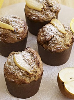 Pear and Chia Muffins|The Chia Co