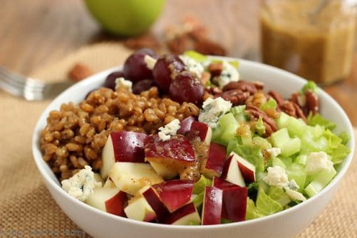 Wheat Berry Waldorf Salad|Craving Something Healthy