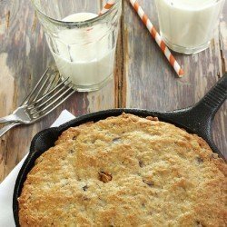 Loaded Chocolate Chip Skillet Cookie Recipe