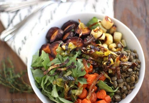 Warm Lentil Salad|Craving Something Healthy