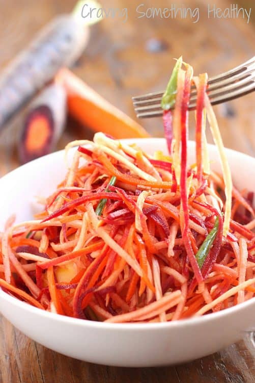 Raw Rainbow "Noodles"|Craving Something Healthy