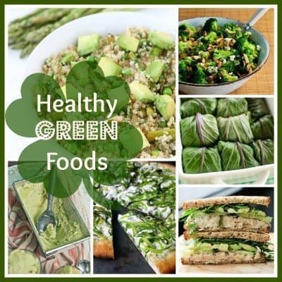 Healthy and Meatless Green Food