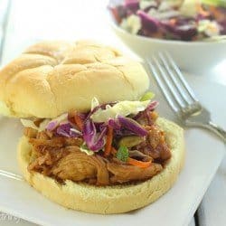 Cranberry-Asian BBQ Chicken Sandwiches|Craving Something Healthy