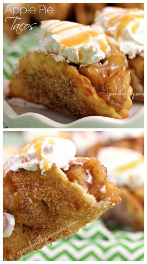Apple Pie Tacos|Spend with Pennies