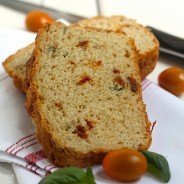 Sun Dried Tomato and Parmesan Quick Bread|Craving Something Healthy