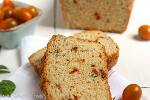 Sun Dried Tomato and Parmesan Quick Bread|Craving Something Healthy