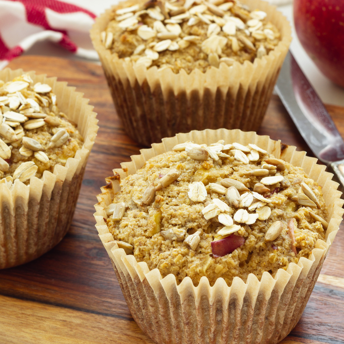 Healthy Oat Bran Muffins