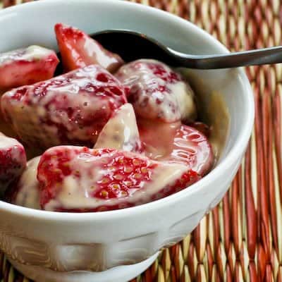 Strawberries Romanoff|Kalyn’s Kitchen