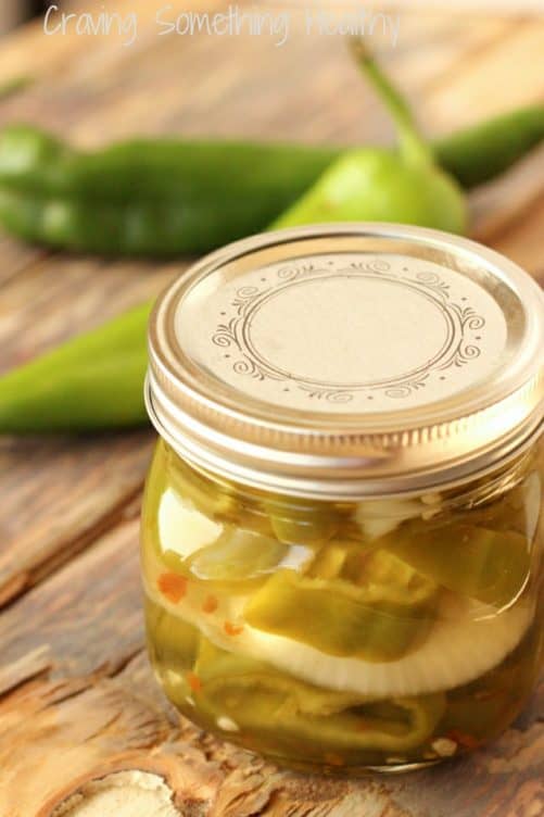 Pickled Hatch Chiles & Sweet Onions|Craving Something Healthy