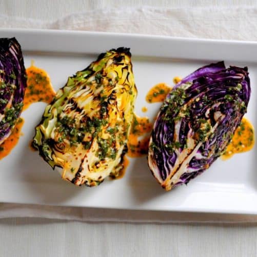 Grilled Cabbage Wedges with Spicy Lime|Breanna’s Recipe Box