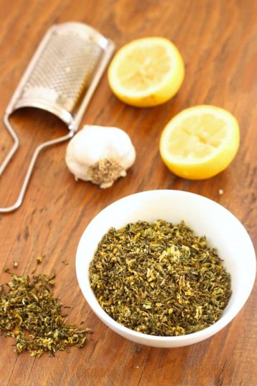 Rosemary, Thyme, Garlic and Lemon Herb Mixture|Craving Something Healthy