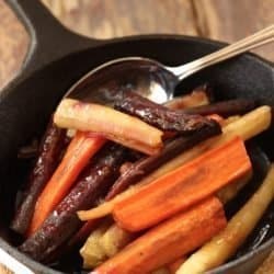 Coriander Honey Glazed Carrots|Craving Something Healthy