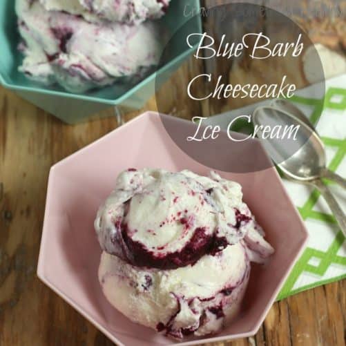 BlueBarb Cheesecake Ice Cream|Craving Something Healthy