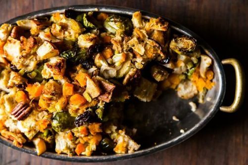 Butternut Squash Brussels Sprout and Bread Stuffing|Food52