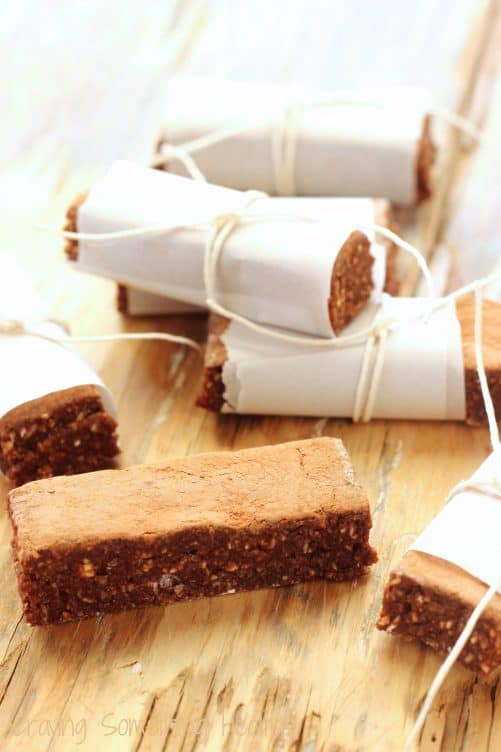 Vegan German Chocolate Energy Bars