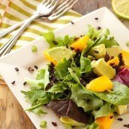 Mango Avocado and Forbidden Rice Salad