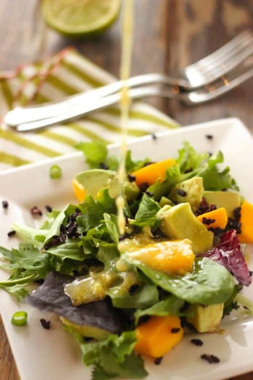 Mango Avocado Salad w/Forbidden Rice|Craving Something Healthy