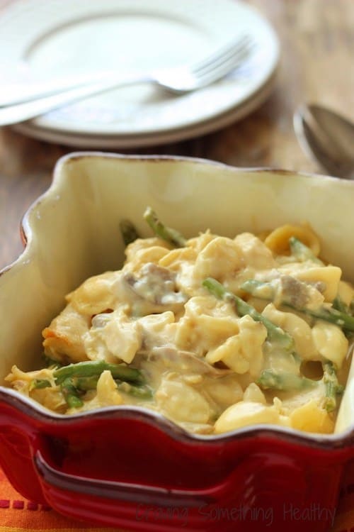 Slow Cooker Cheesy Chicken Asparagus Casserole|Craving Something Healthy