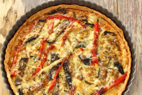 Grilled Vegetable Tart {Recipe ReDux}|Craving Something Healthy