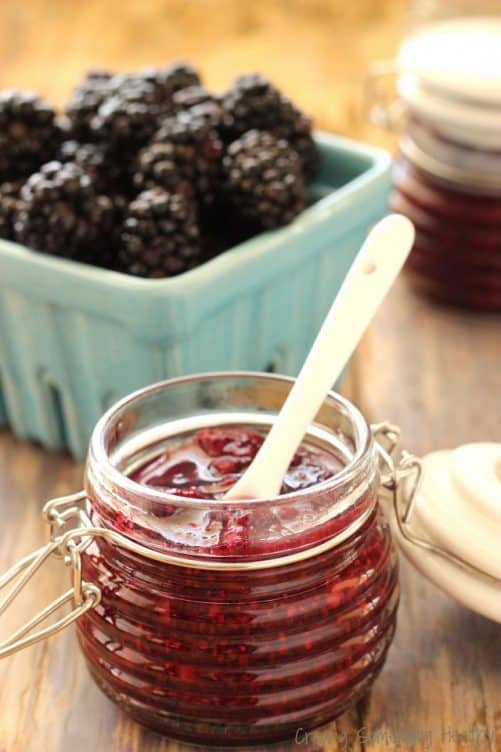 Blackberry Chia Jam|Craving Something Healthy