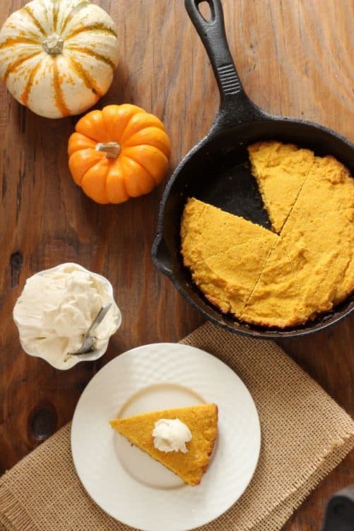 Buttermilk Pumpkin Cornbread with Maple Butter|Craving Something Healthy