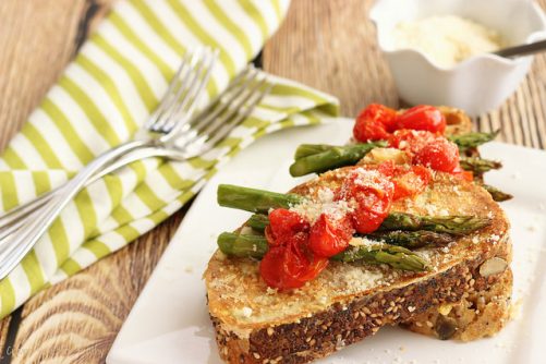 Savory French Toast with Caramelized Vegetables|Craving Something Healthy