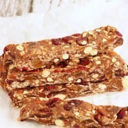 No Bake Fruit and Nut Energy Bars|Craving Something Healthy