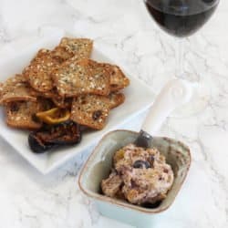 Roasted figs Blue Cheese & Walnut Spread|Craving Something Healthy