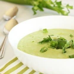 Cool Cucumber Celery and Avocado Soup|Craving Something Healthy