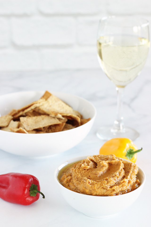 1 Minute White Bean & Sun-Dried Tomato Dip|Craving Something Healthy
