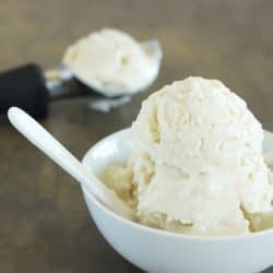 Pear and Chai Spiced Coconut Ice Cream