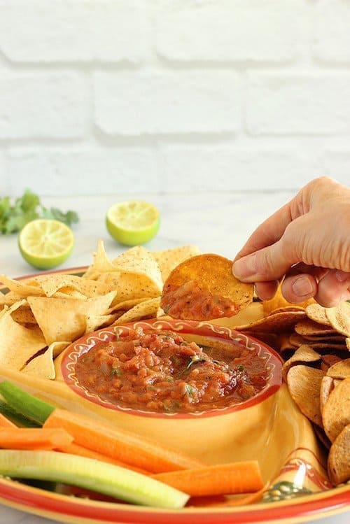 Sheet Pan Mexican Restaurant-Style Salsa