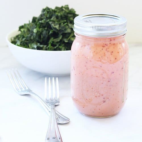 Homemade Cranberry Vinaigrette Salad Dressing|Craving Something Healthy
