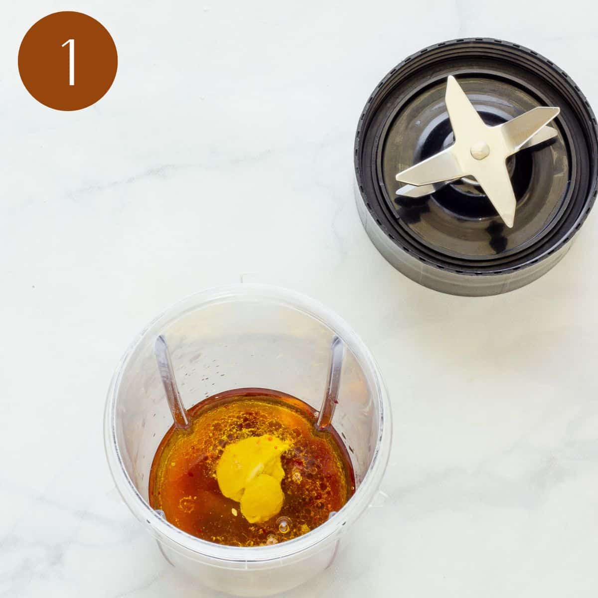 Instructions for cranberry vinaigrette.