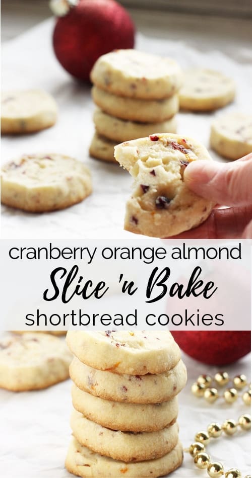 cranberry orange almond shortbread cookies|Craving Something Healthy