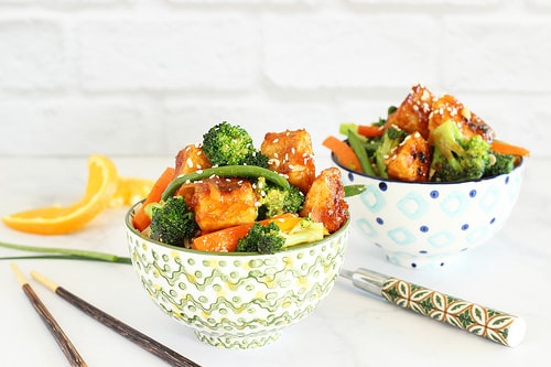 General Tso's Tofu with Vegetables|Craving Something Healthy