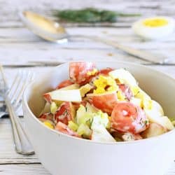 Light Tangy Old Fashioned Potato Salad|Craving Something Healthy