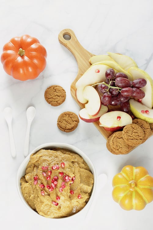 Pumpkin Pie Dessert Hummus | Craving Something Healthy