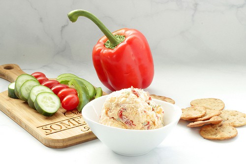 Southwest Pimento Cheese Spread | Craving Something Healthy