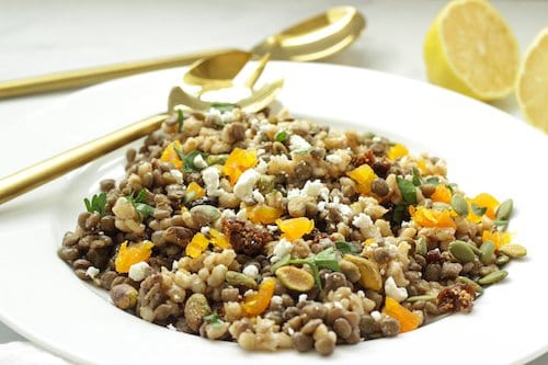 Mediterranean Lentil and Barley Salad