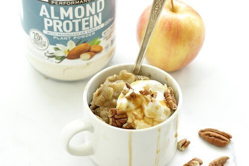 Apple Spice Protein Mug Cake