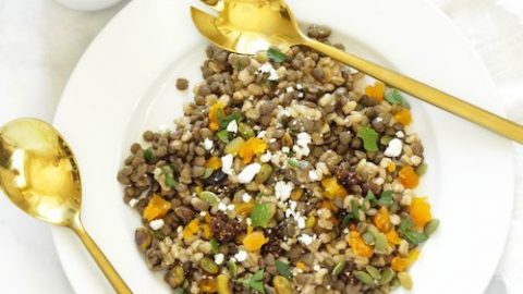 Mediterranean Lentil and Barley Salad